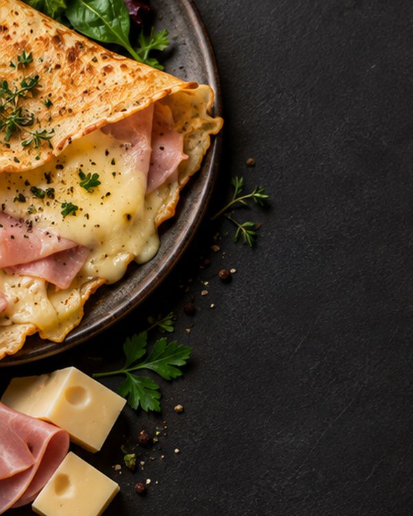 Herzhafte Crêpes